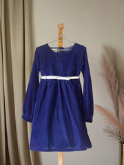 Blue Velvet Frock