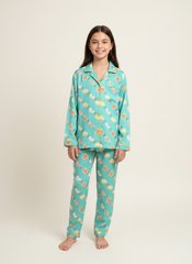 Mint Citrus Night Suit